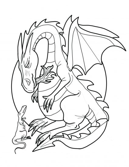 130 Lizard Coloring Pages: A Reptilian Adventure 110