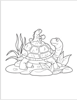 130 Lizard Coloring Pages: A Reptilian Adventure 117