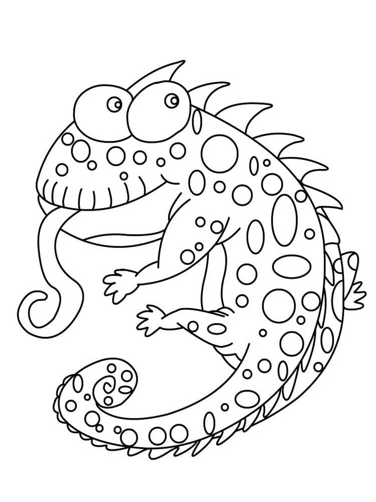 130 Lizard Coloring Pages: A Reptilian Adventure 128