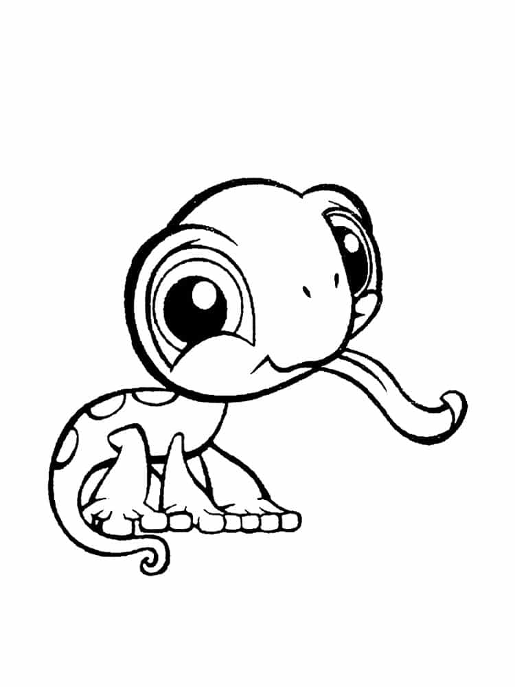 130 Lizard Coloring Pages: A Reptilian Adventure 13