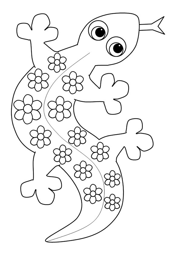 130 Lizard Coloring Pages: A Reptilian Adventure 132