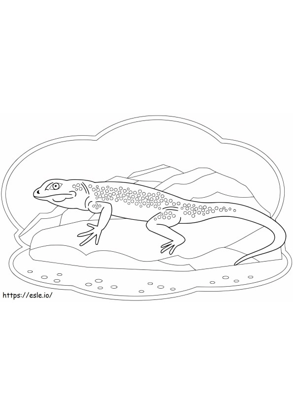 130 Lizard Coloring Pages: A Reptilian Adventure 38