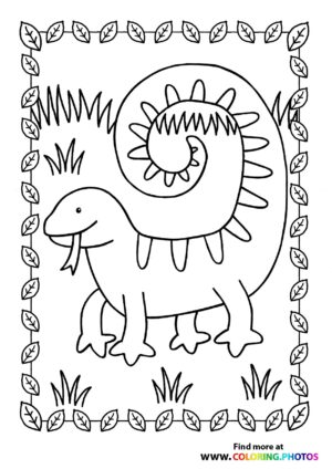 130 Lizard Coloring Pages: A Reptilian Adventure 51