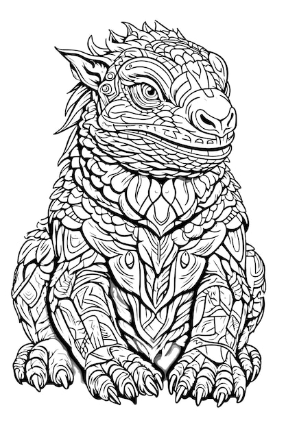 130 Lizard Coloring Pages: A Reptilian Adventure 52