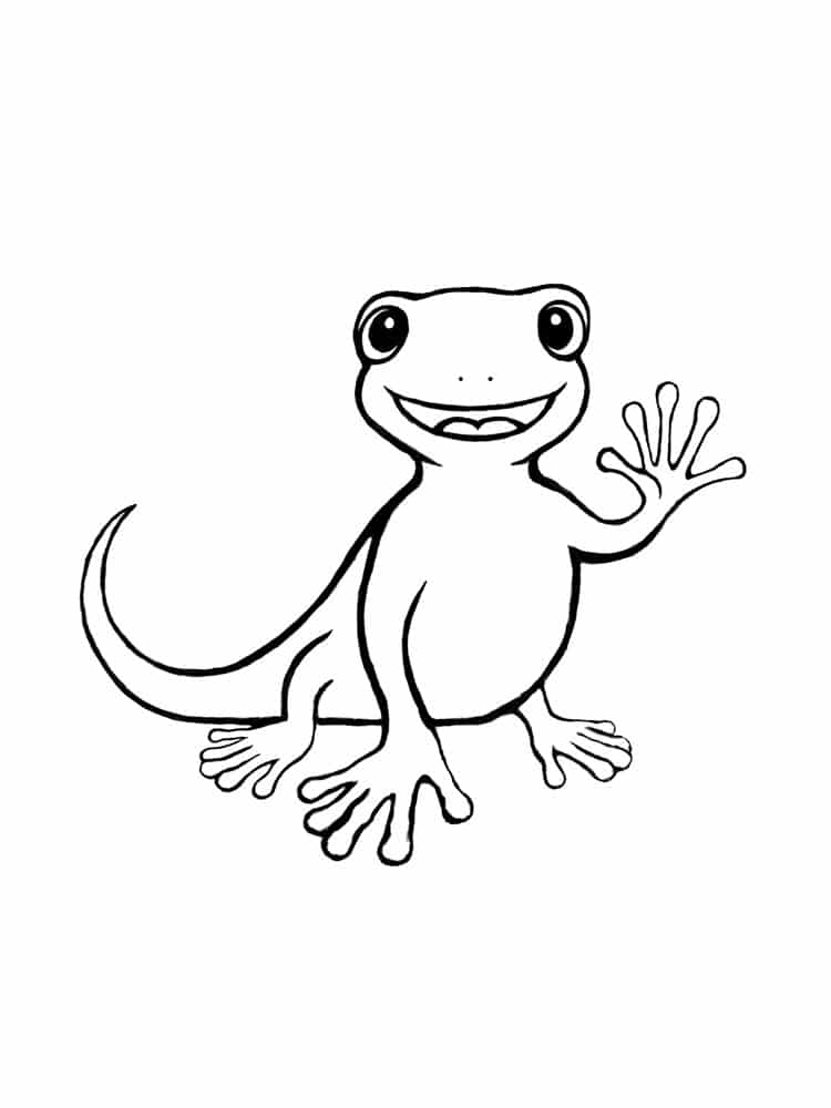 130 Lizard Coloring Pages: A Reptilian Adventure 80