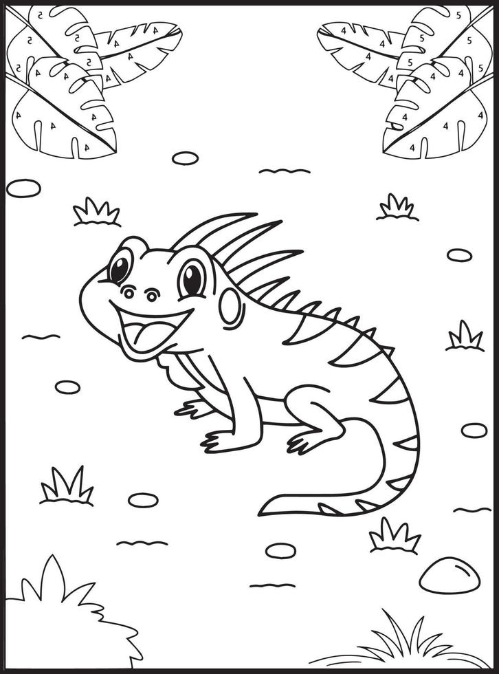 130 Lizard Coloring Pages: A Reptilian Adventure 81