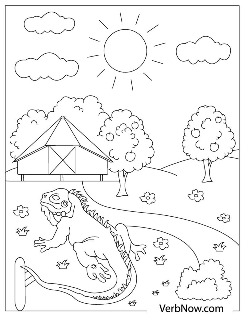 130 Lizard Coloring Pages: A Reptilian Adventure 99