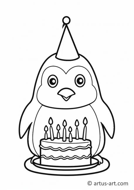 133+ Coloring Page of a Birthday Cake Printable 101