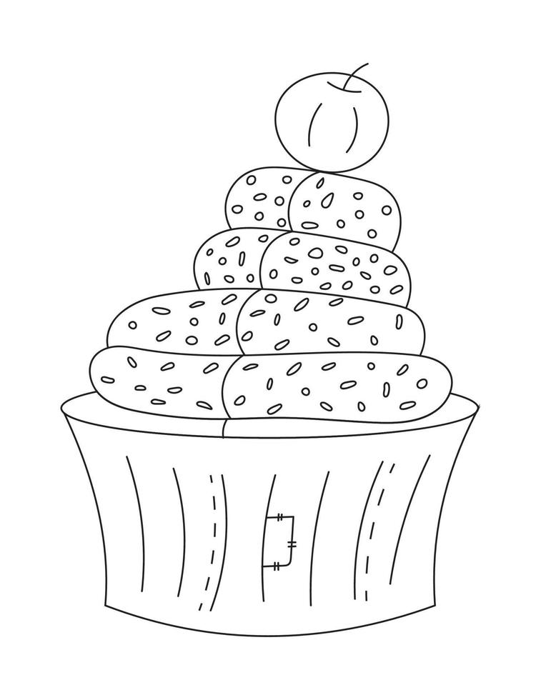 133+ Coloring Page of a Birthday Cake Printable 133