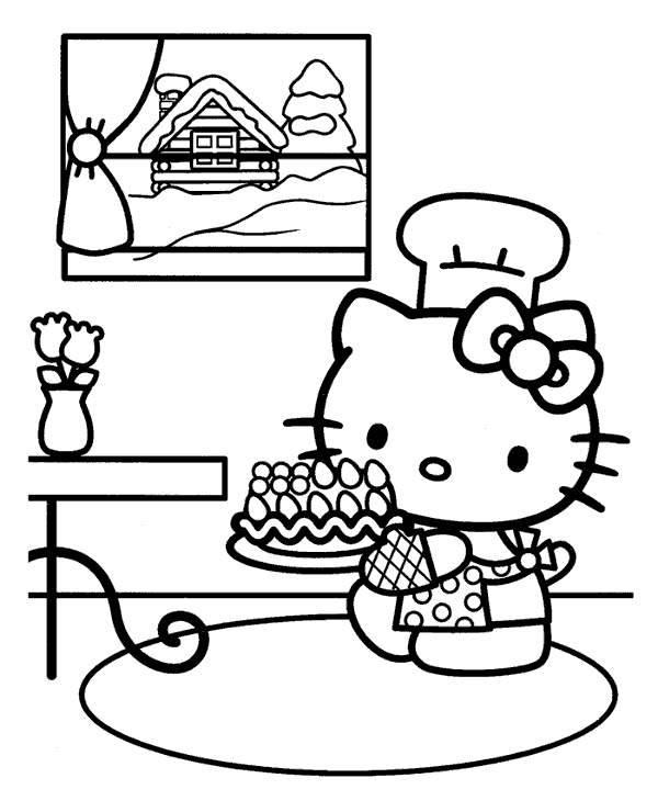 133+ Coloring Page of a Birthday Cake Printable 95