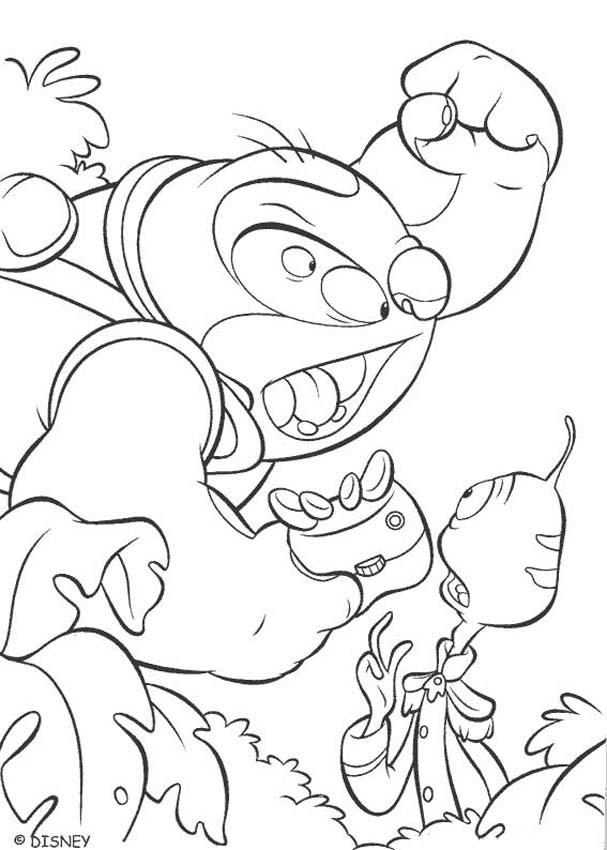 135+ Stitch and Lilo Coloring Printable 116