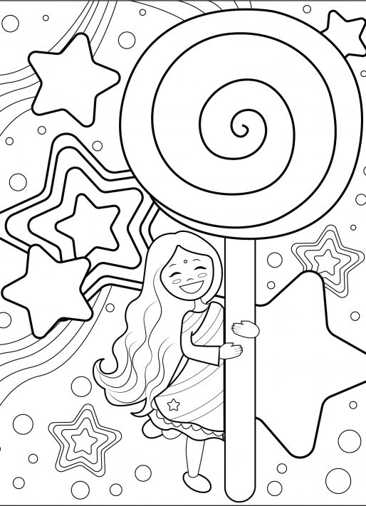 144 Candyland Board Game Coloring Pages Printable 38