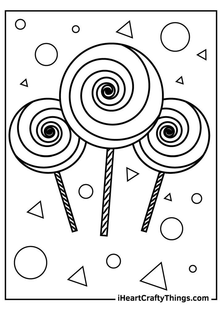 144 Candyland Board Game Coloring Pages Printable 55