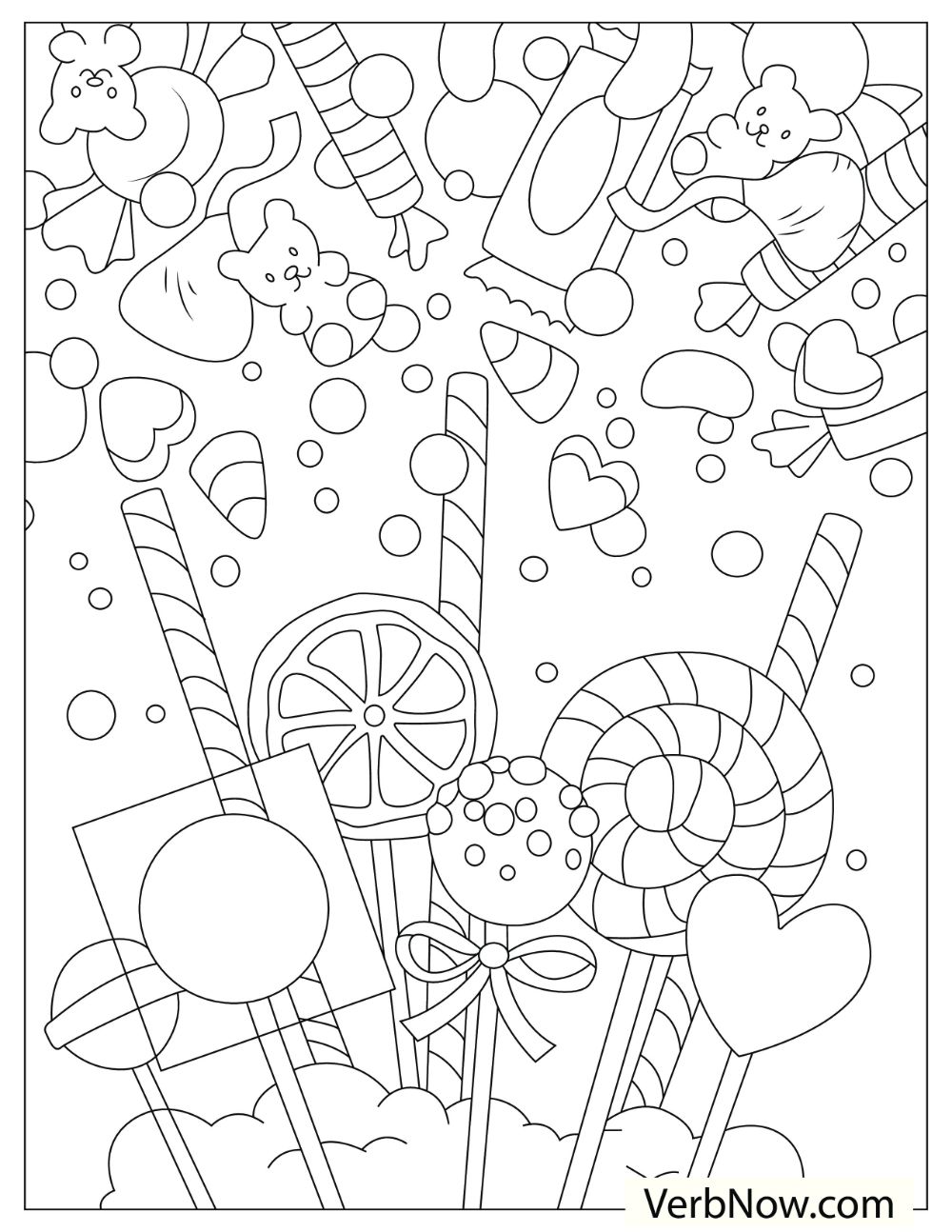 144 Candyland Board Game Coloring Pages Printable 56