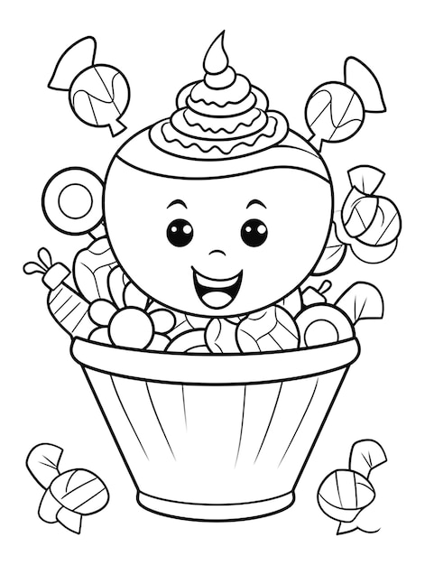 144 Candyland Board Game Coloring Pages Printable 76