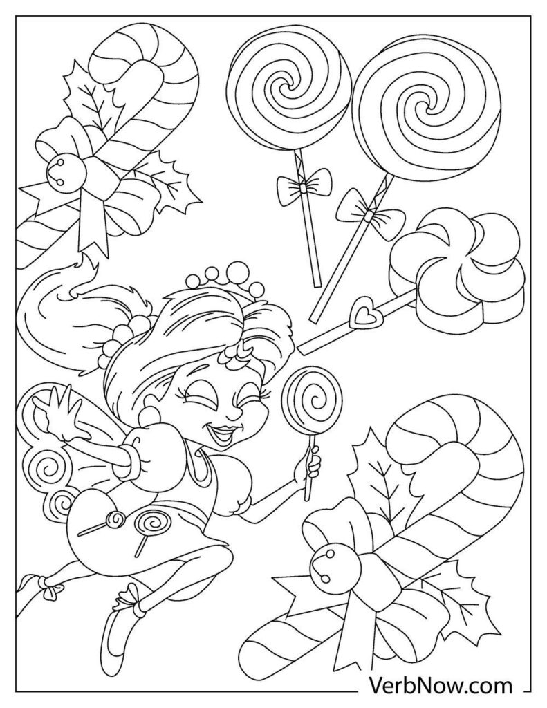 144 Candyland Board Game Coloring Pages Printable 85