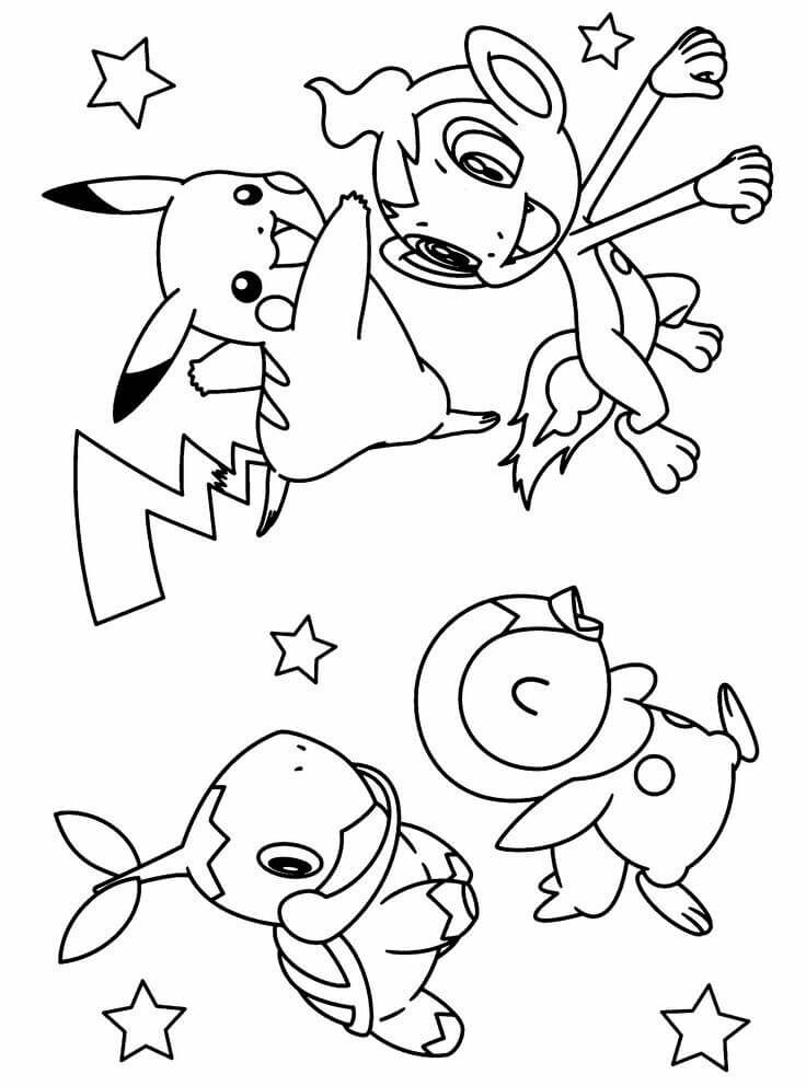 150 Pokemon Coloring Worksheets FREE Printable 102