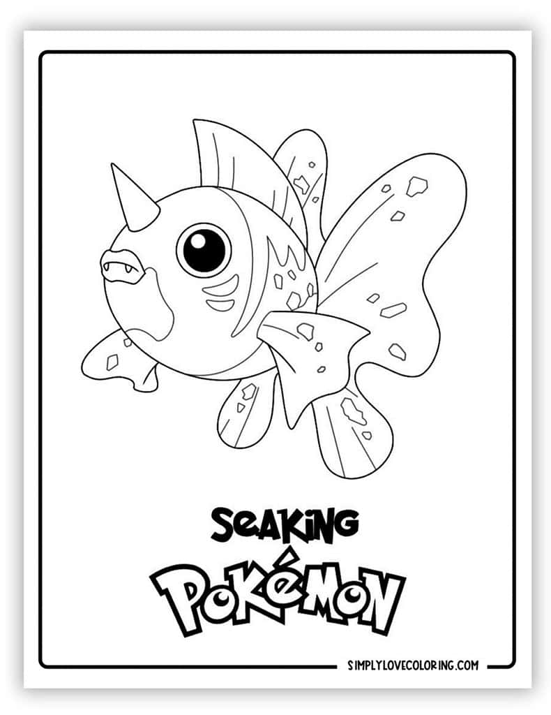 150 Pokemon Coloring Worksheets FREE Printable 109