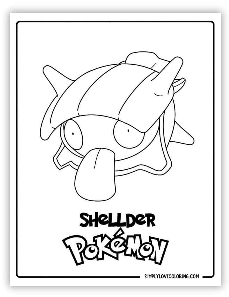 150 Pokemon Coloring Worksheets FREE Printable 110