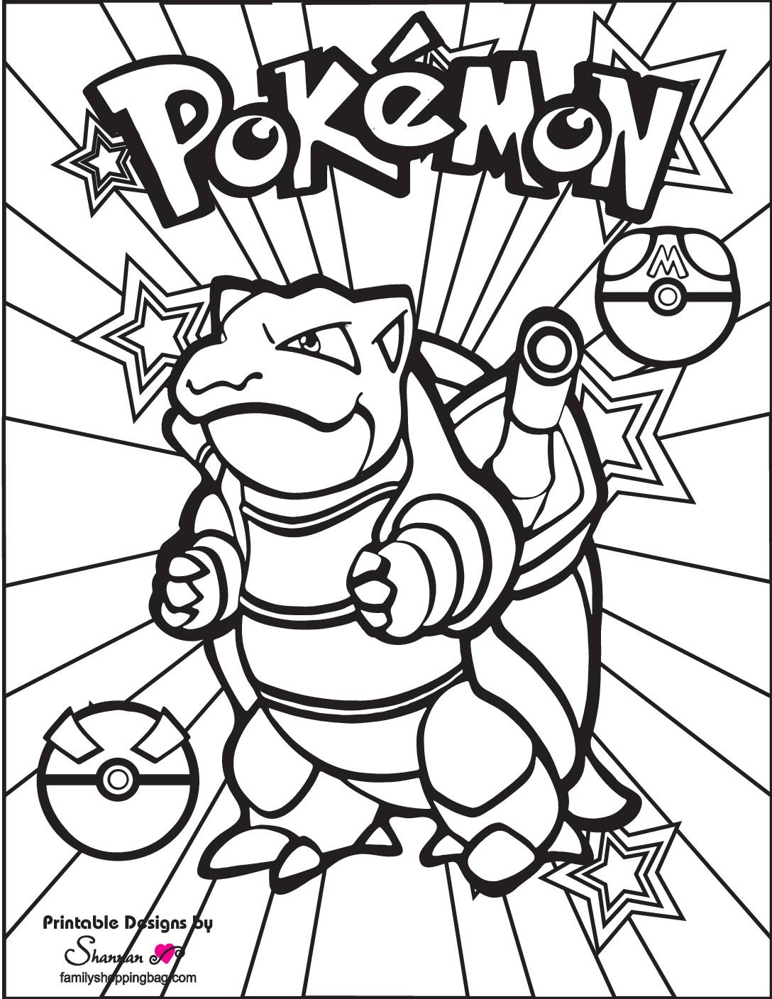 150 Pokemon Coloring Worksheets FREE Printable 135