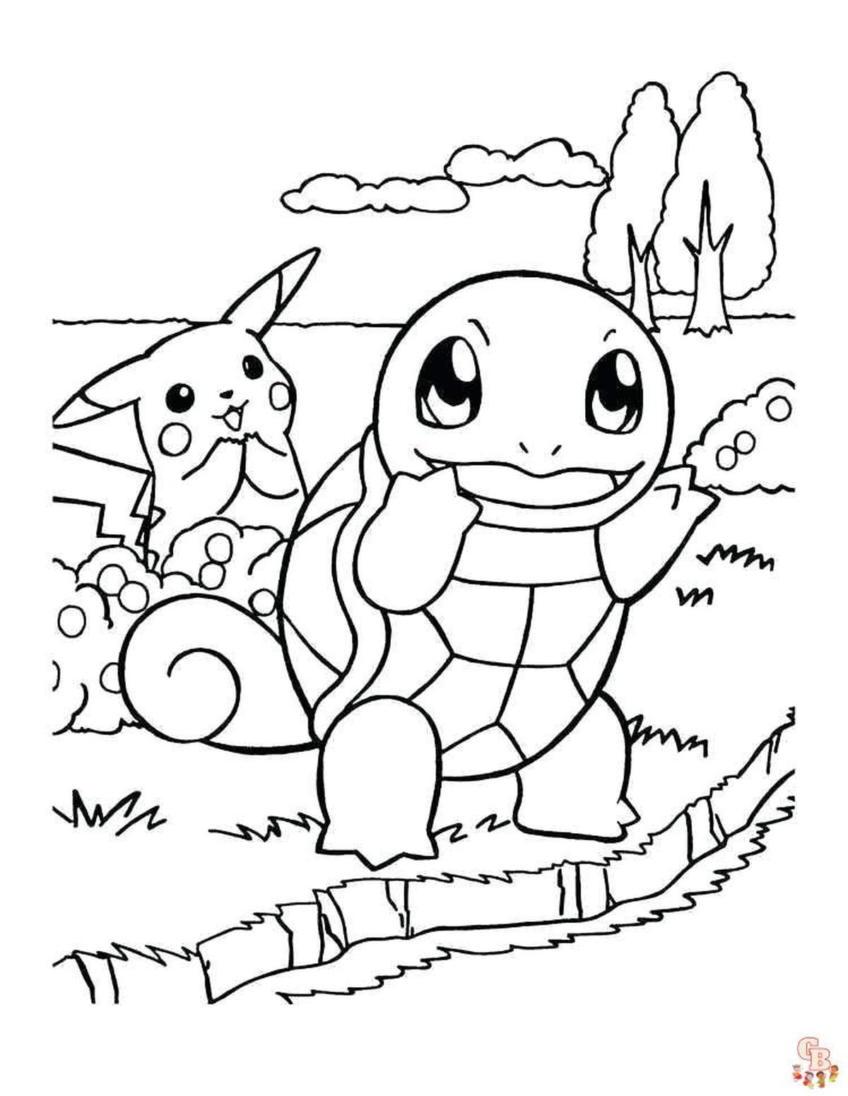 150 Pokemon Coloring Worksheets FREE Printable 136