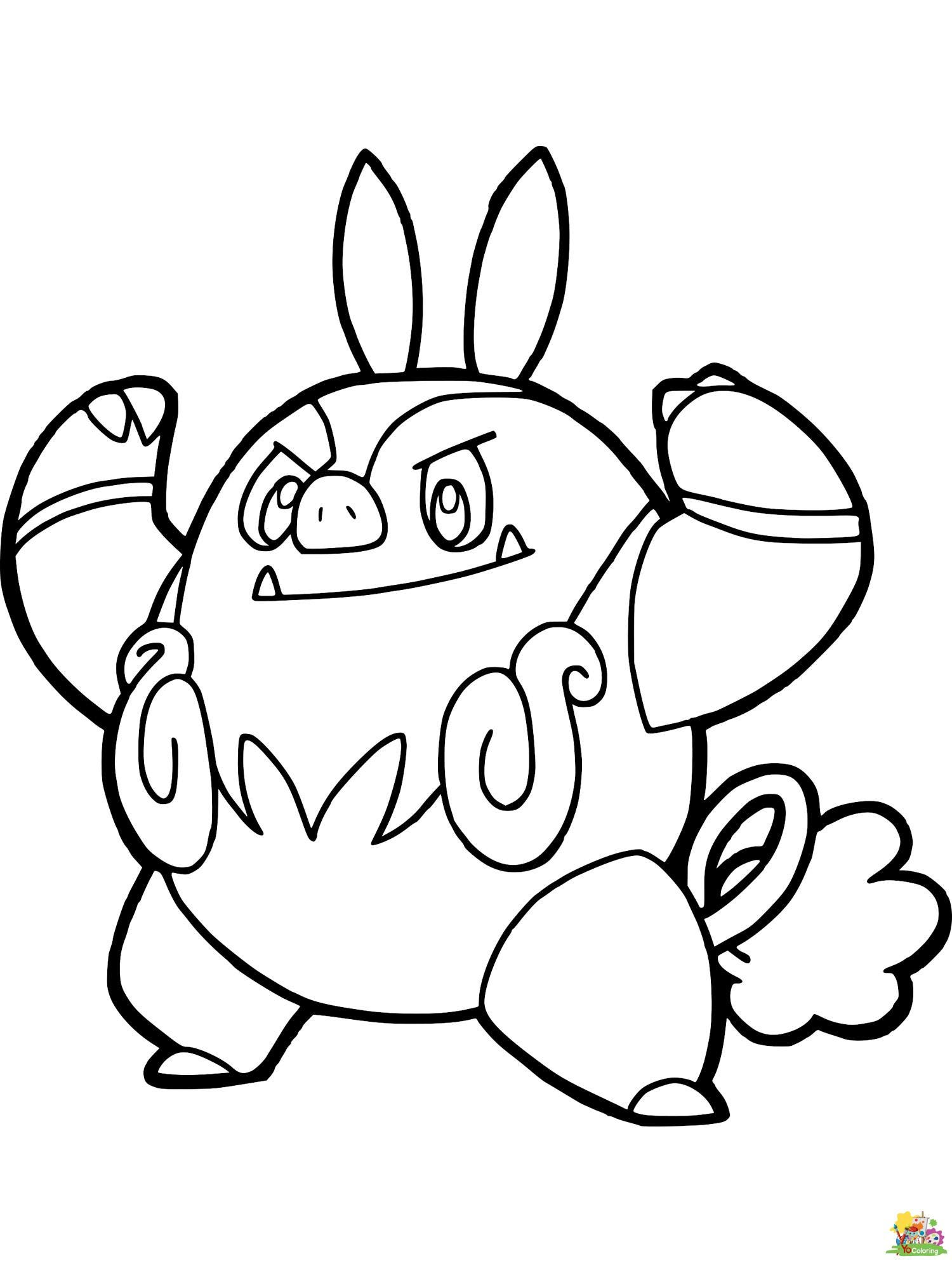 150 Pokemon Coloring Worksheets FREE Printable 143