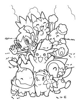 150 Pokemon Coloring Worksheets FREE Printable 15