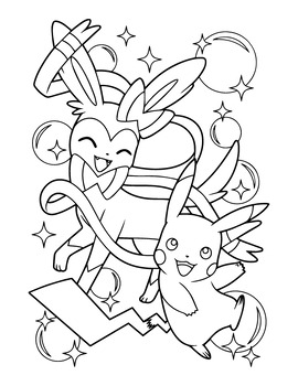 150 Pokemon Coloring Worksheets FREE Printable 17