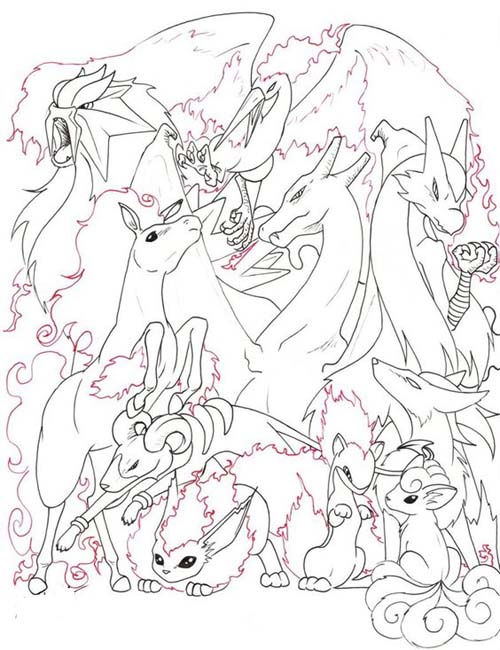 150 Pokemon Coloring Worksheets FREE Printable 34