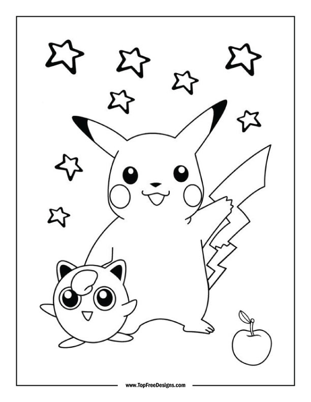 150 Pokemon Coloring Worksheets FREE Printable 58