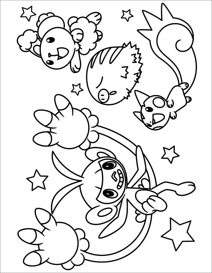 150 Pokemon Coloring Worksheets FREE Printable 87