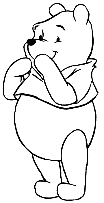 150 Winnie The Pooh Coloring Pages FREE Printable 102