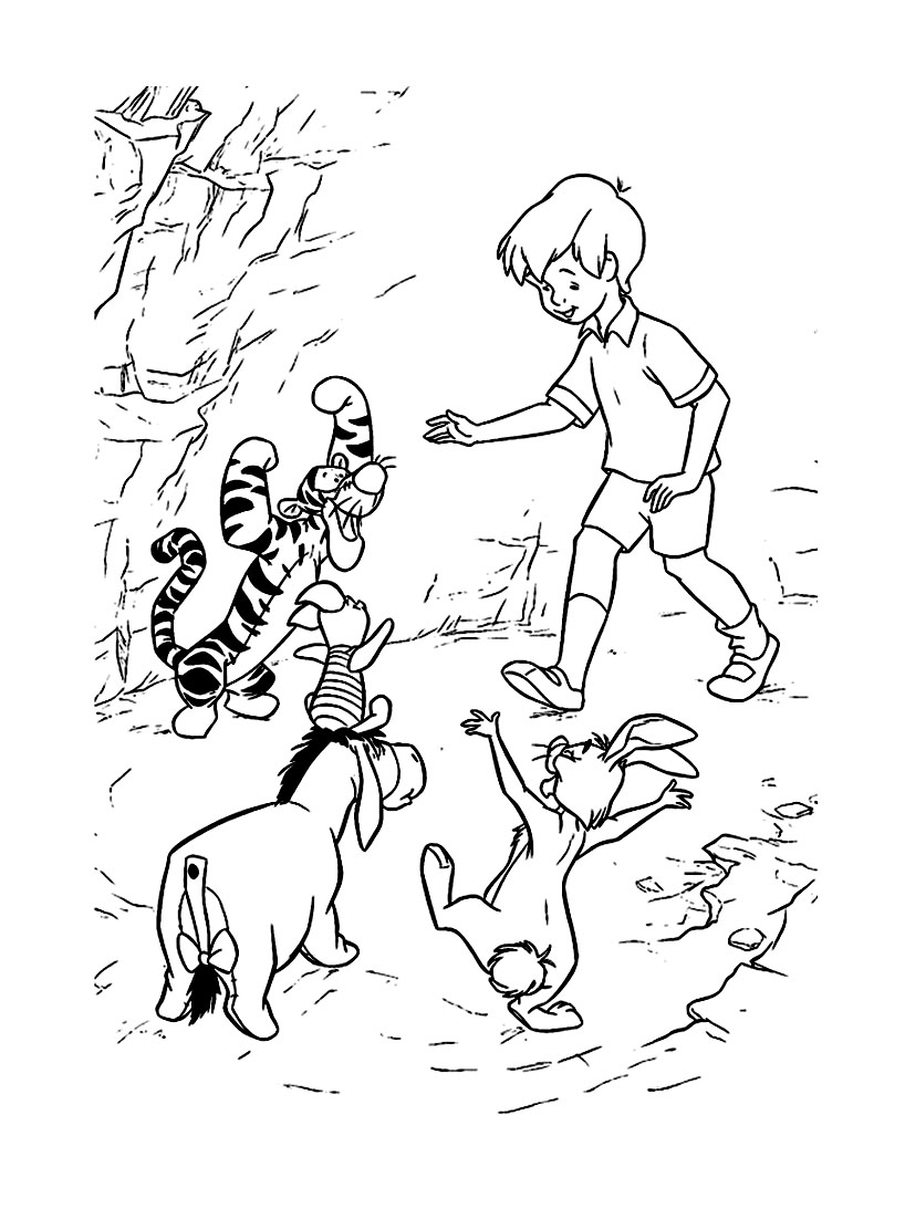 150 Winnie The Pooh Coloring Pages FREE Printable 105