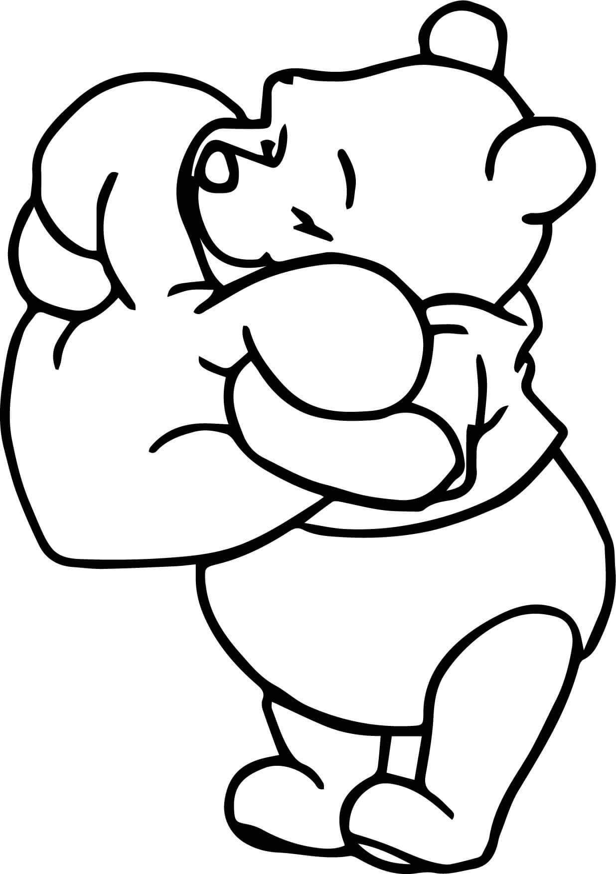 150 Winnie The Pooh Coloring Pages FREE Printable 112