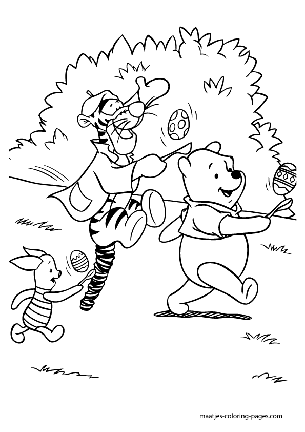 150 Winnie The Pooh Coloring Pages FREE Printable 117