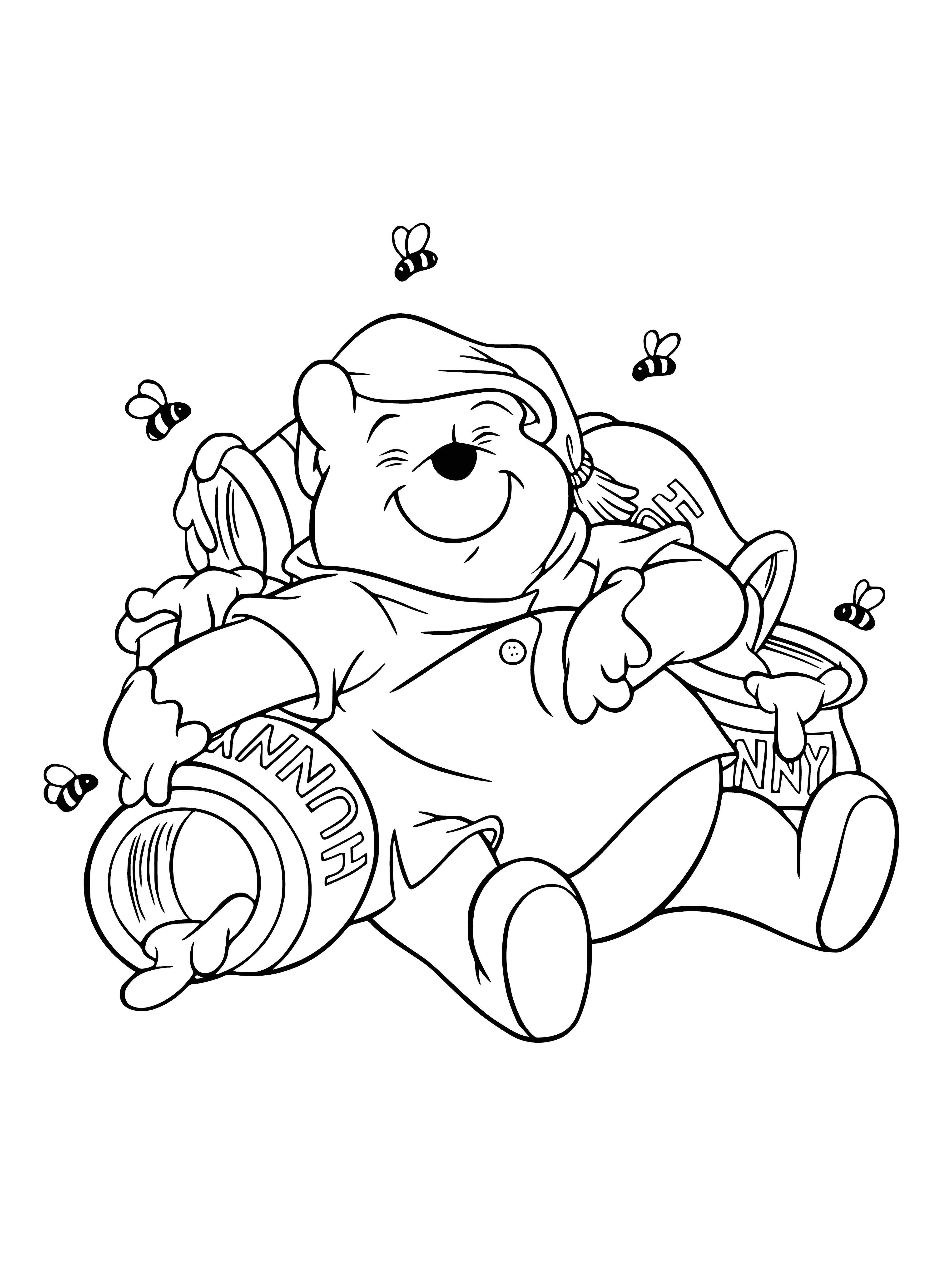 150 Winnie The Pooh Coloring Pages FREE Printable 119