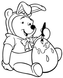 150 Winnie The Pooh Coloring Pages FREE Printable 12