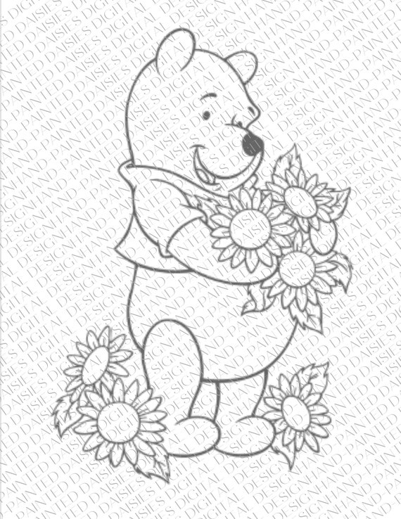 150 Winnie The Pooh Coloring Pages FREE Printable 124