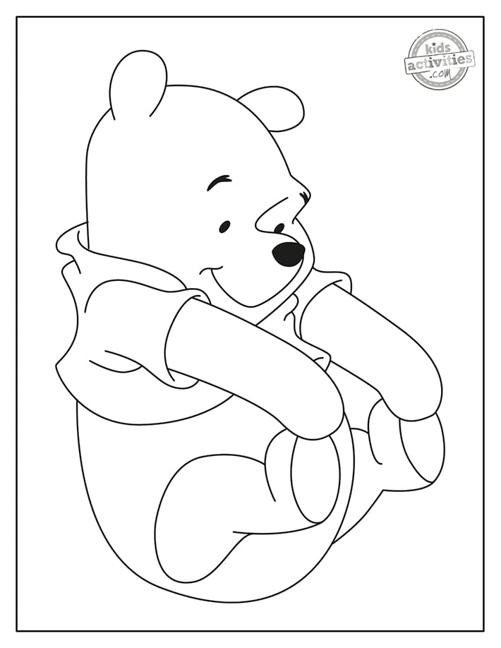 150 Winnie The Pooh Coloring Pages FREE Printable 13