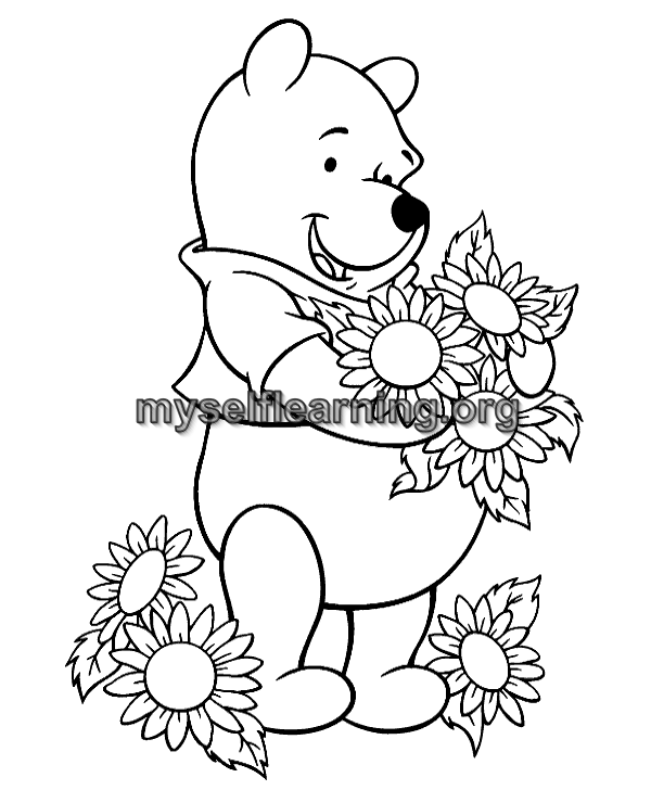 150 Winnie The Pooh Coloring Pages FREE Printable 14