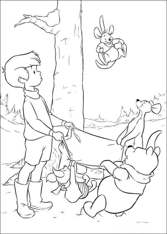 150 Winnie The Pooh Coloring Pages FREE Printable 156