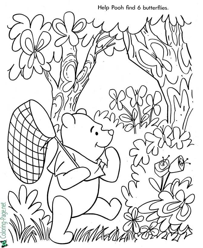 150 Winnie The Pooh Coloring Pages FREE Printable 17