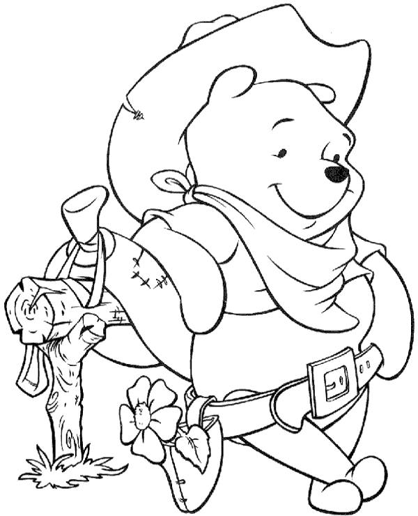 150 Winnie The Pooh Coloring Pages FREE Printable 2