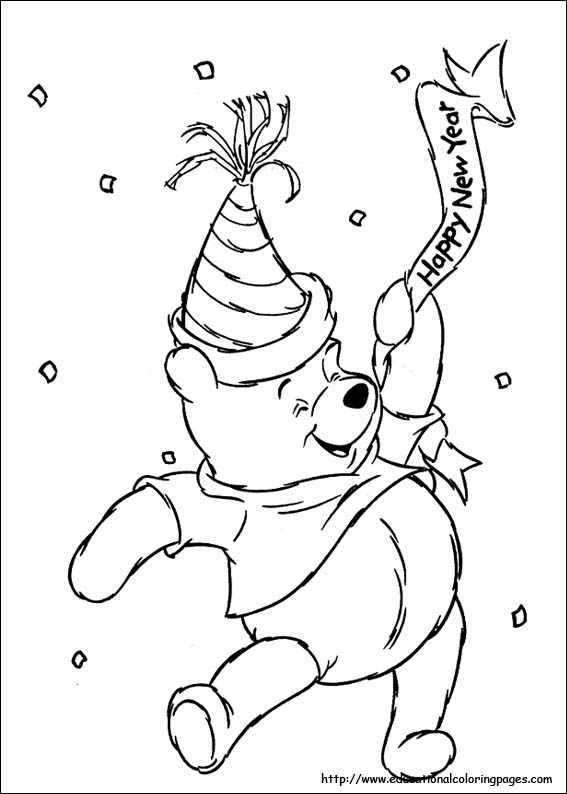 150 Winnie The Pooh Coloring Pages FREE Printable 22