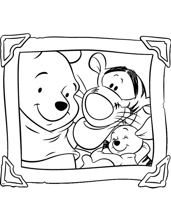 150 Winnie The Pooh Coloring Pages FREE Printable 26