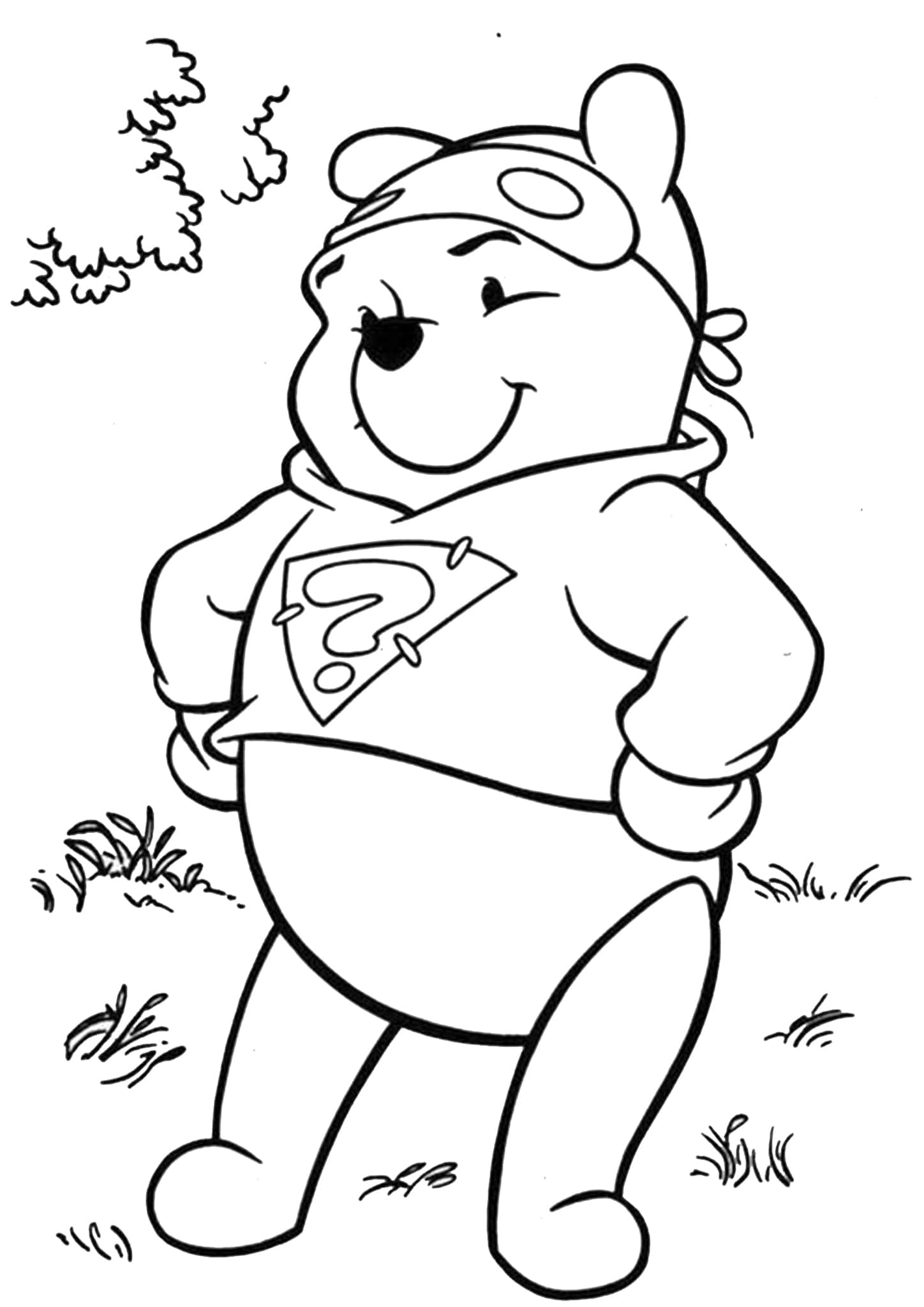 150 Winnie The Pooh Coloring Pages FREE Printable 3