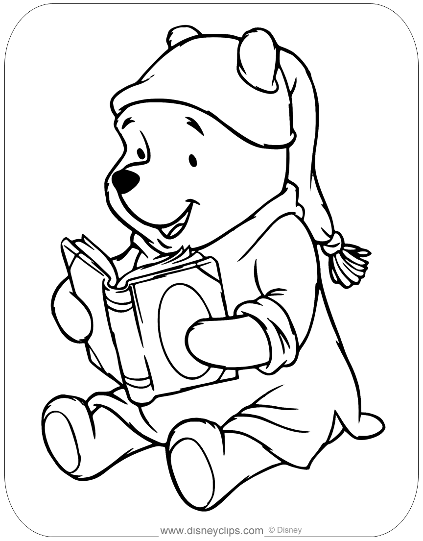 150 Winnie The Pooh Coloring Pages FREE Printable 32