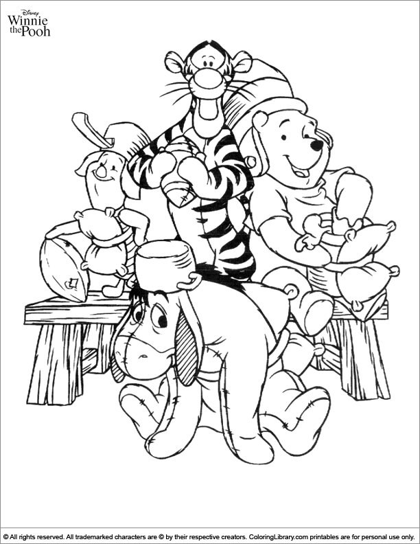 150 Winnie The Pooh Coloring Pages FREE Printable 41