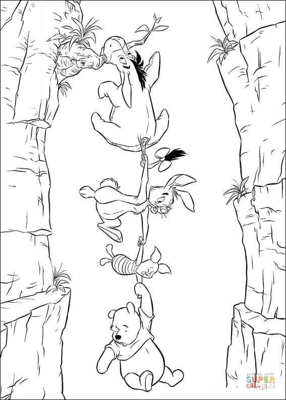 150 Winnie The Pooh Coloring Pages FREE Printable 45