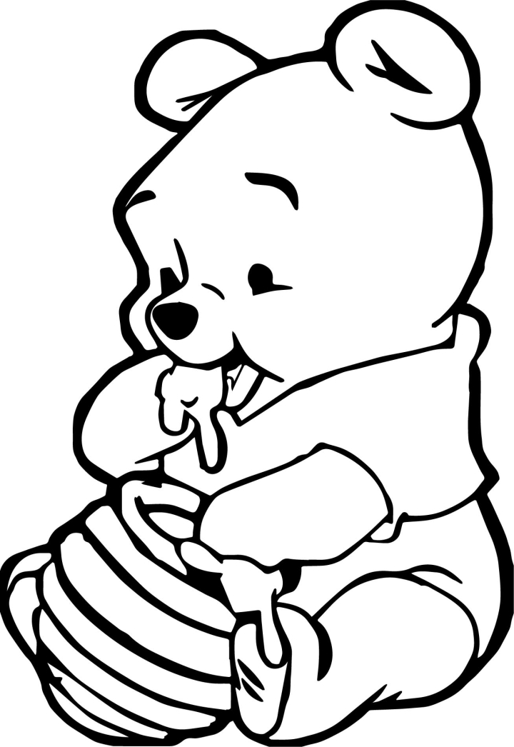 150 Winnie The Pooh Coloring Pages FREE Printable 5